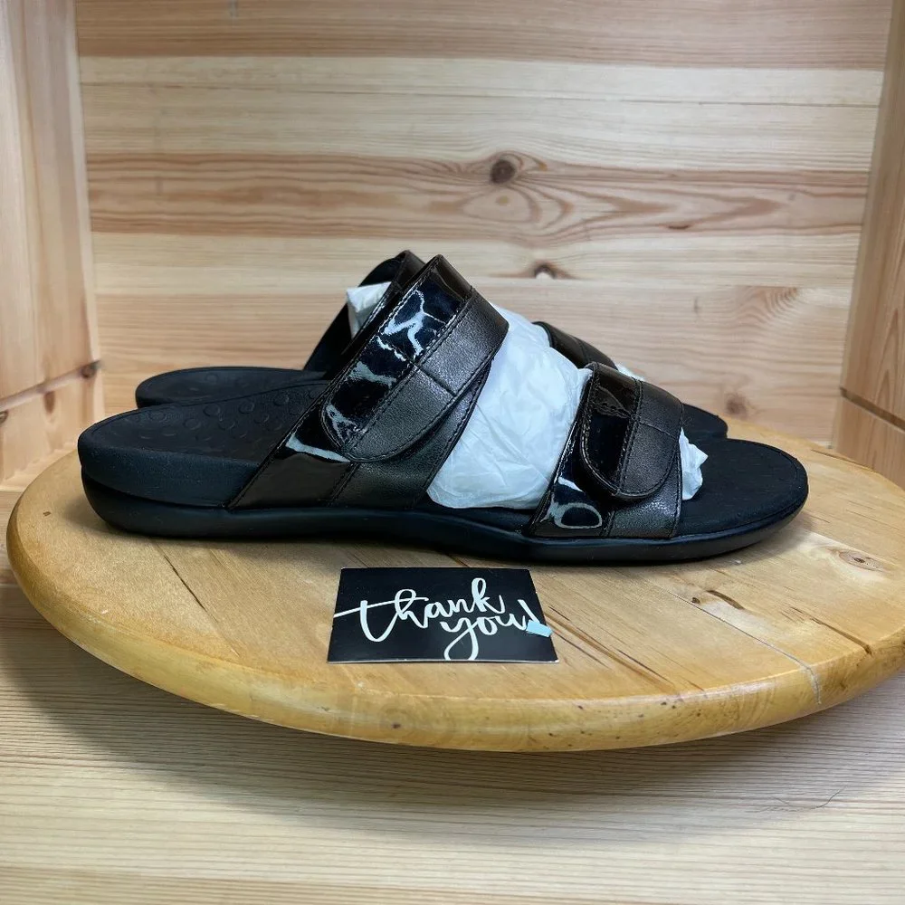 Vionic 44Shore Womens Size 10 Slide Sandals Black